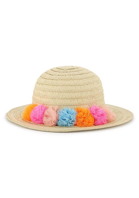 Cappello in paglia con applicazione BILLIEBLUSH KIDS | U21112Z41